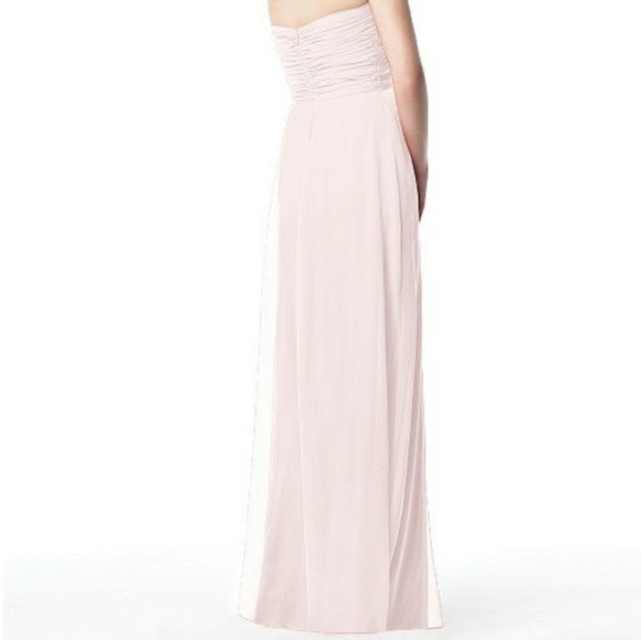 Blush Dessy Collection Bridesmaid Dress - Picture 2 of 8